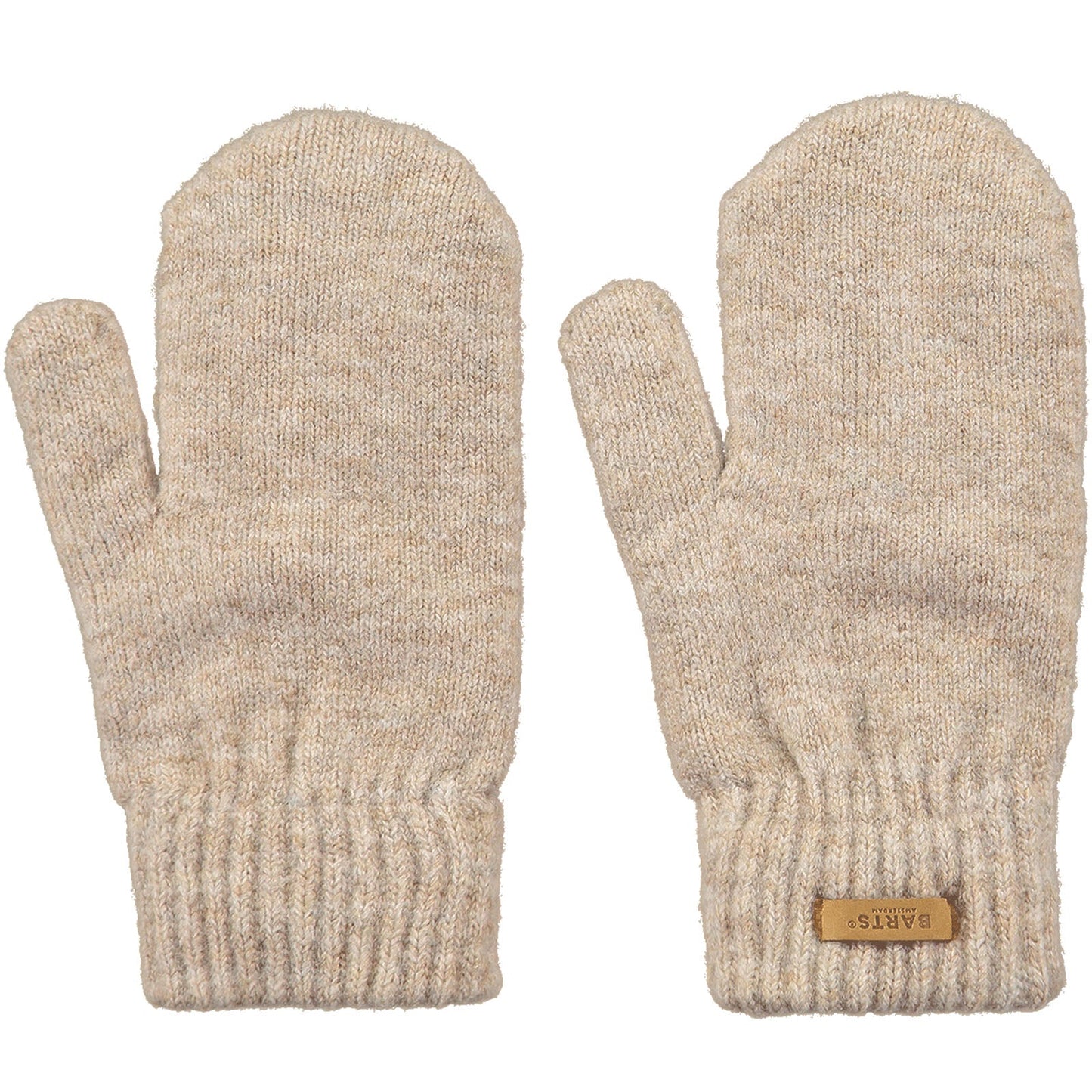 Barts Womens Witzia Comfy Knitted Fleece Lines Mittens
