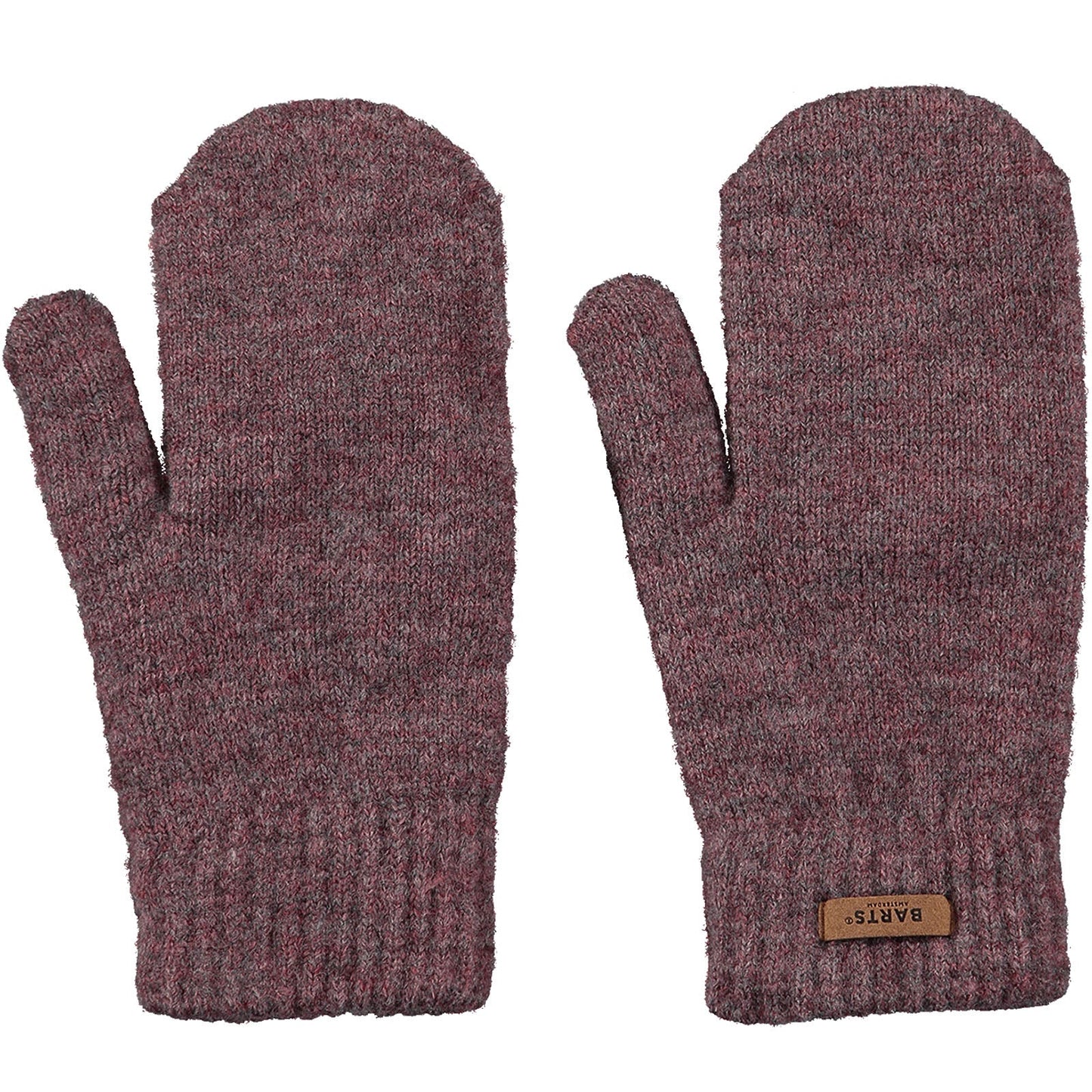 Barts Womens Witzia Comfy Knitted Fleece Lines Mittens