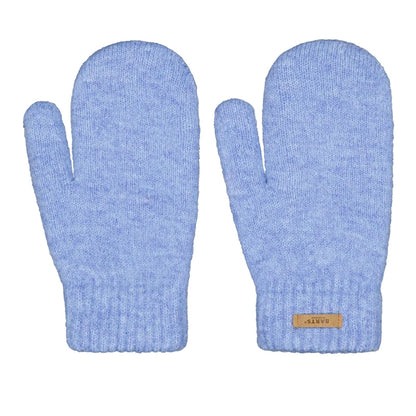 Barts Womens Witzia Comfy Knitted Fleece Lines Mittens