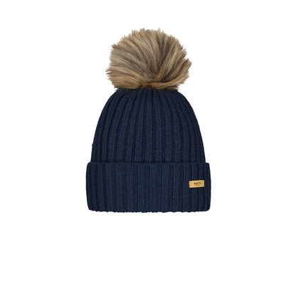 Barts Womens Augusti Faux Fur Pom Pom Bobble Hat