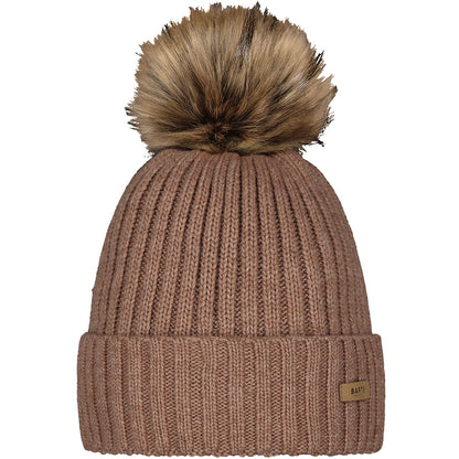 Barts Womens Augusti Faux Fur Pom Pom Bobble Hat