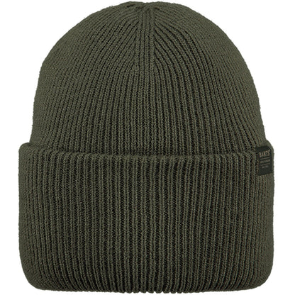 Barts Haveno High Cuffed Ribbed Knit Stretchy Beanie Hat