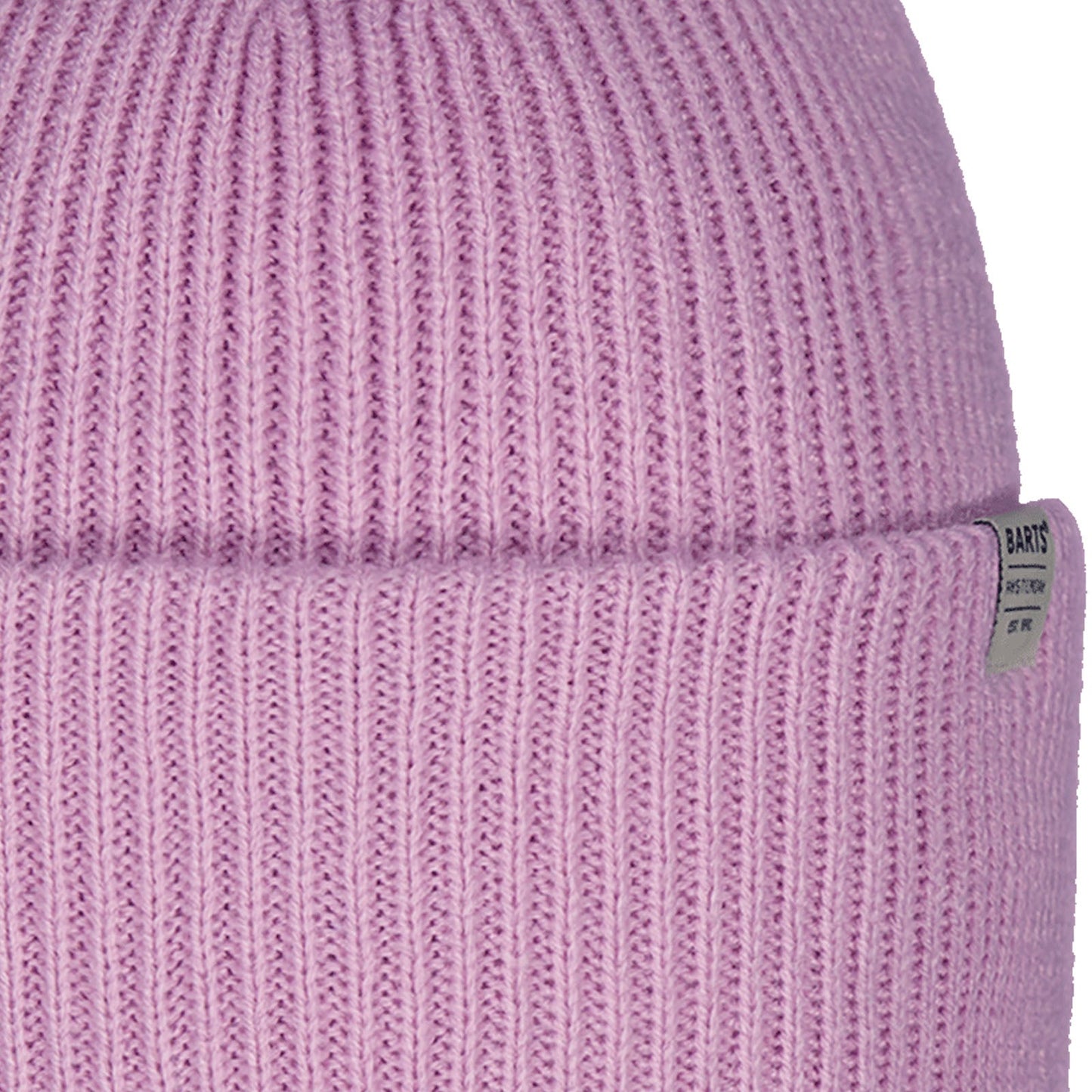 Barts Haveno High Cuffed Ribbed Knit Stretchy Beanie Hat