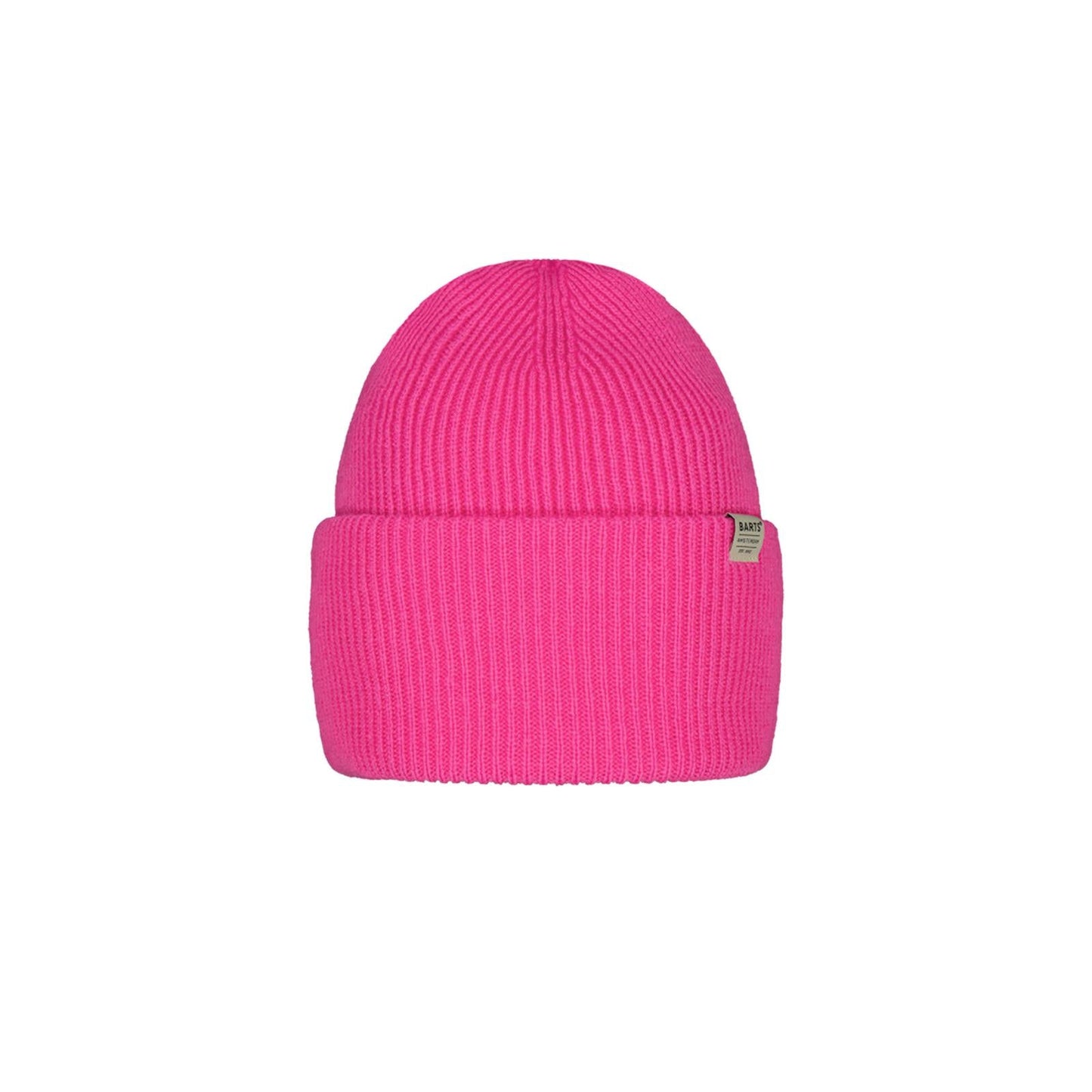 Barts Haveno High Cuffed Ribbed Knit Stretchy Beanie Hat