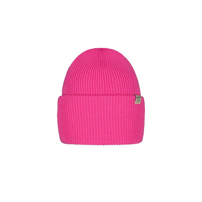 Barts Haveno High Cuffed Ribbed Knit Stretchy Beanie Hat
