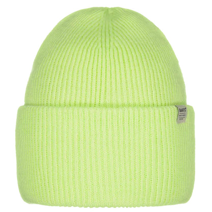 Barts Haveno High Cuffed Ribbed Knit Stretchy Beanie Hat