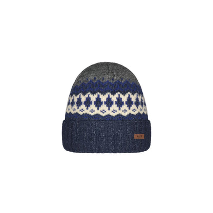 Barts Mens Gregoris Cuffed Knitted Fleeceband Beanie