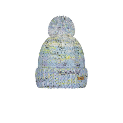 Barts Womens Iska Chunky Cable Knitted Bobble Hat