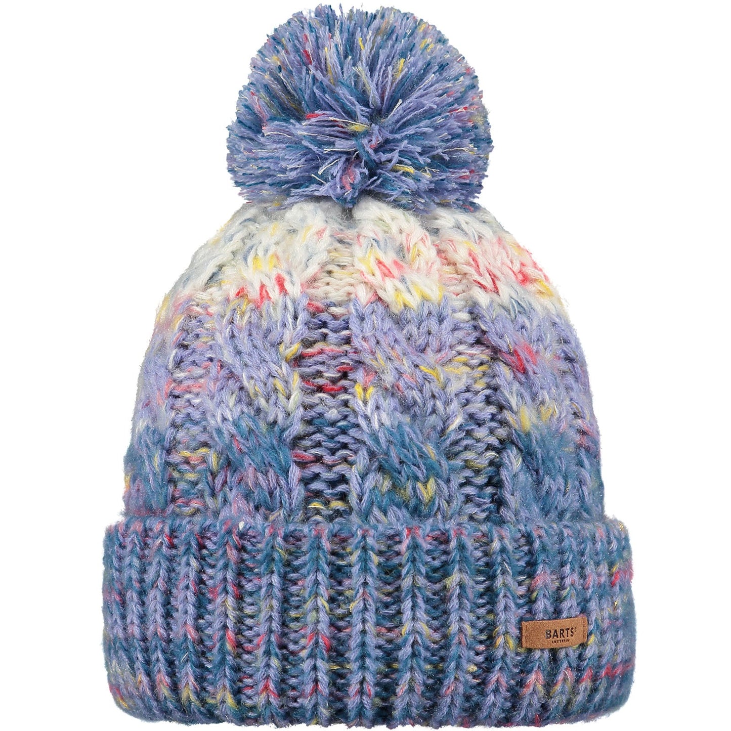 Barts Womens Iska Chunky Cable Knitted Bobble Hat