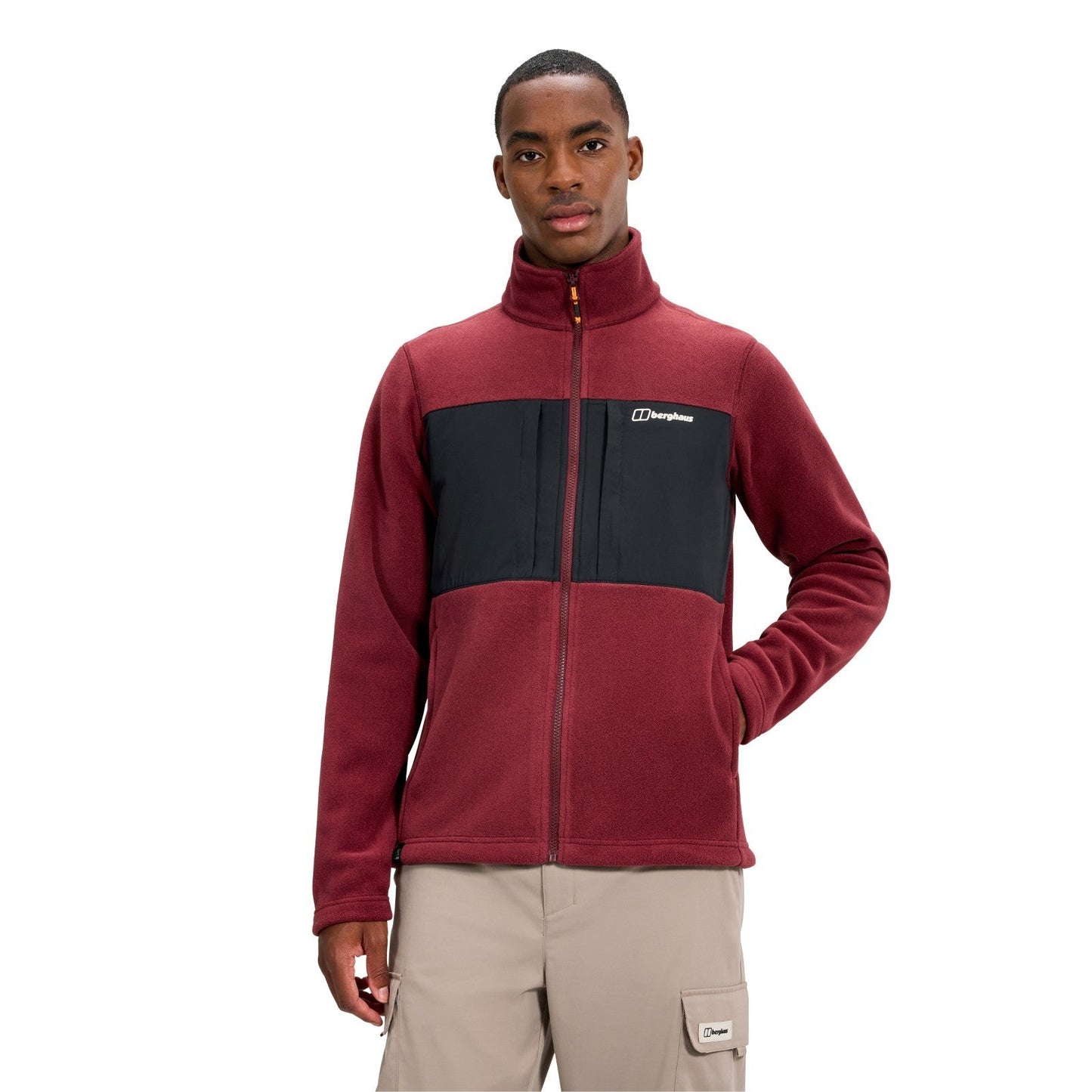 Berghaus Mens Prism Guide Interactive Polartech Full Zip Fleece