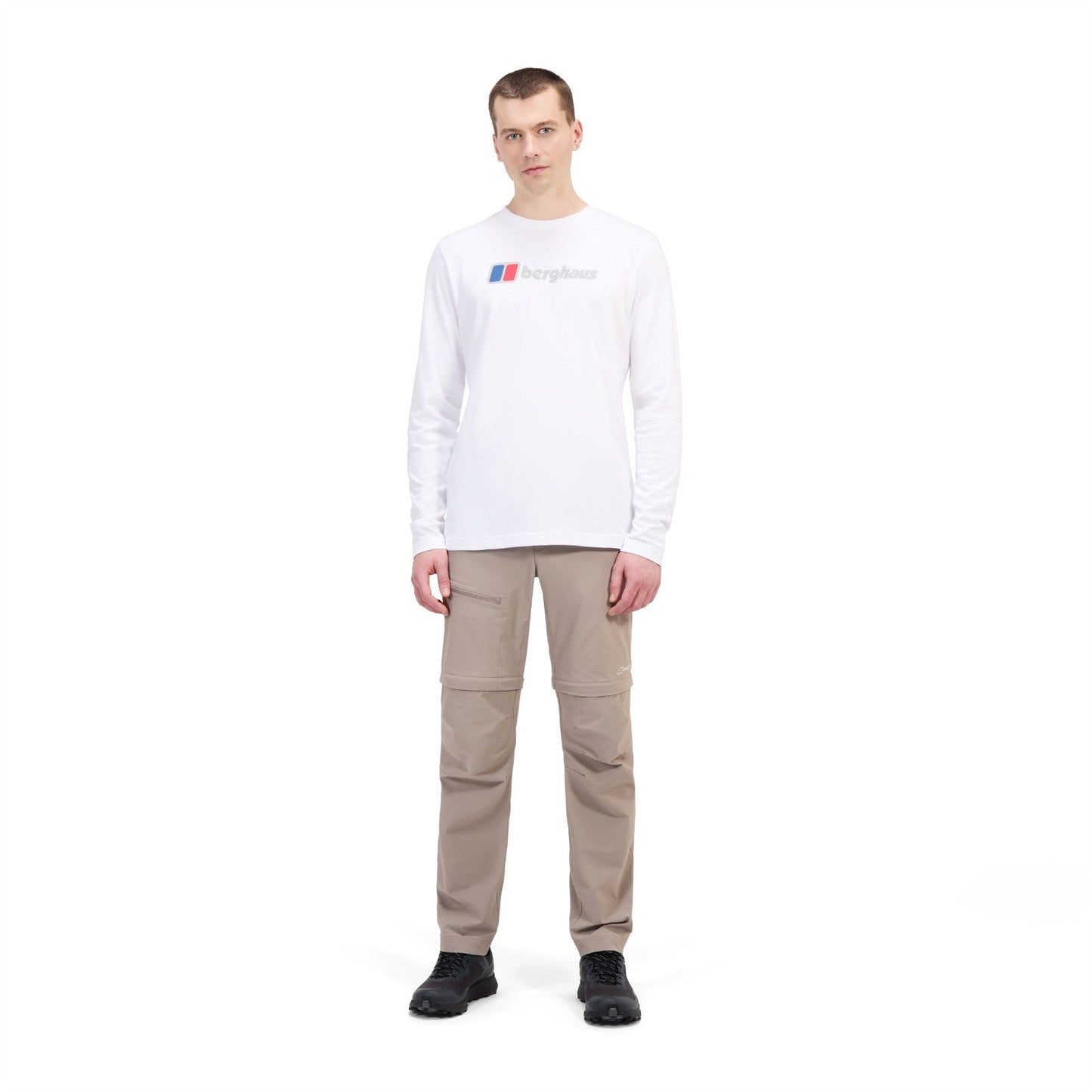 Berghaus Mens Big Logo Long Sleeve T-Shirt