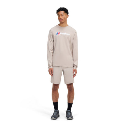 Berghaus Mens Big Logo Long Sleeve T-Shirt