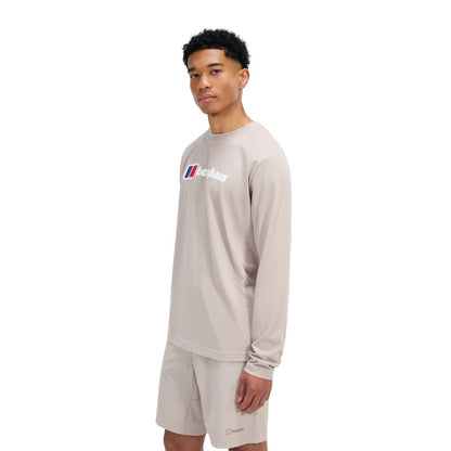 Berghaus Mens Big Logo Long Sleeve T-Shirt