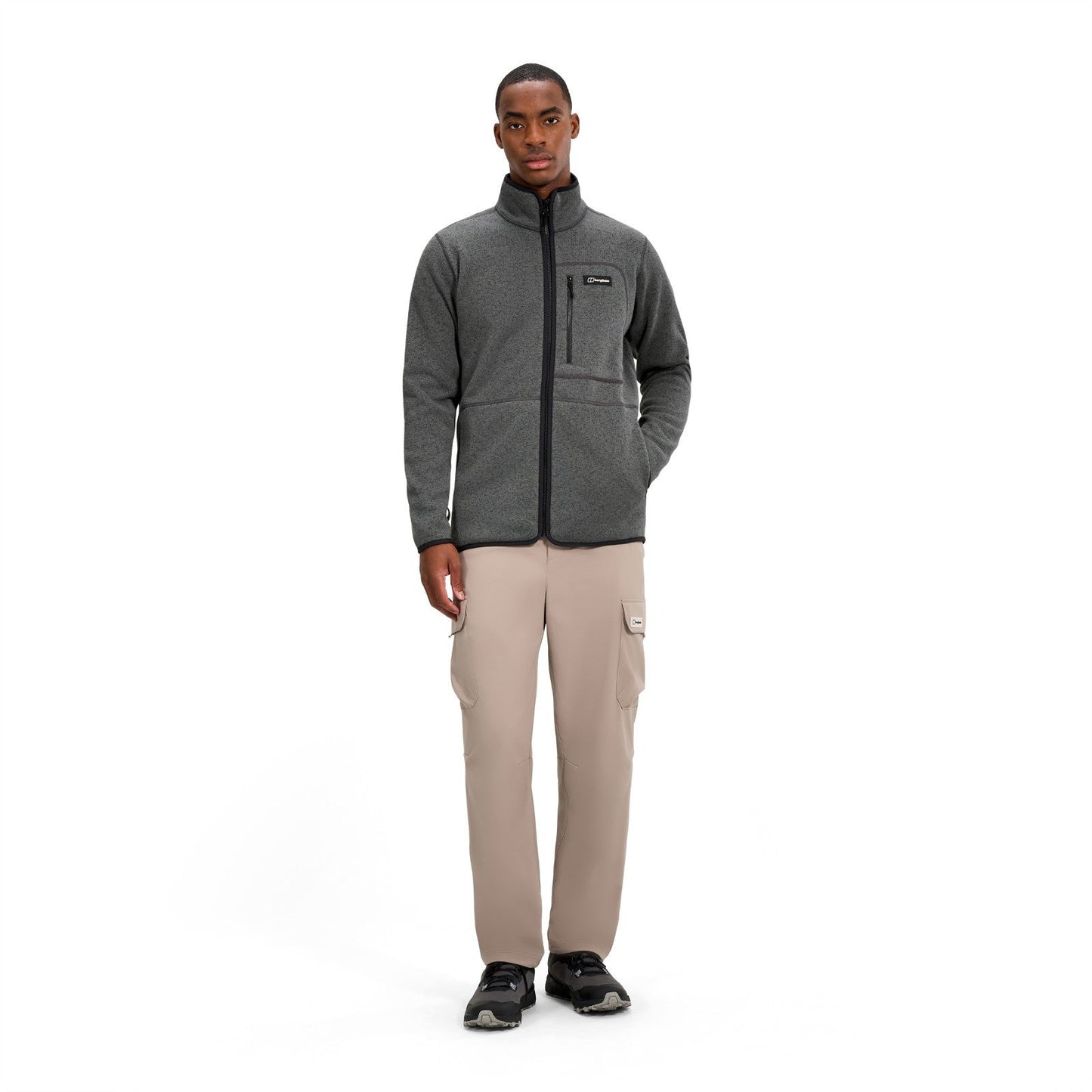 Berghaus Mens Asterby Interactive Full Zip Fleece
