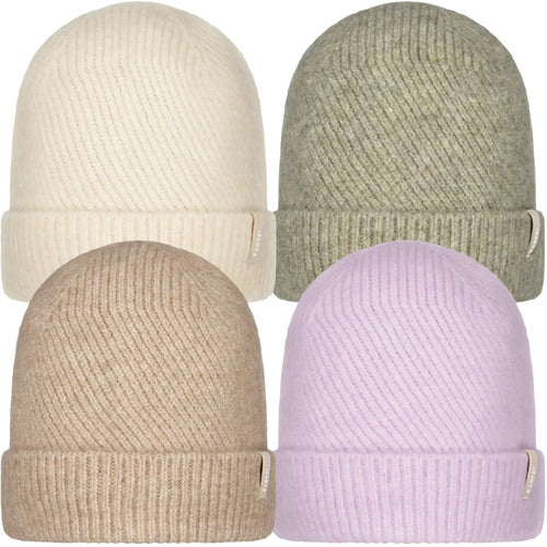 Barts Womens Kirinda Diagonal knitted Beanie