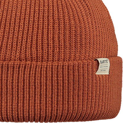 Barts Mens Stonel Stretchy Cuffed Beanie Hat