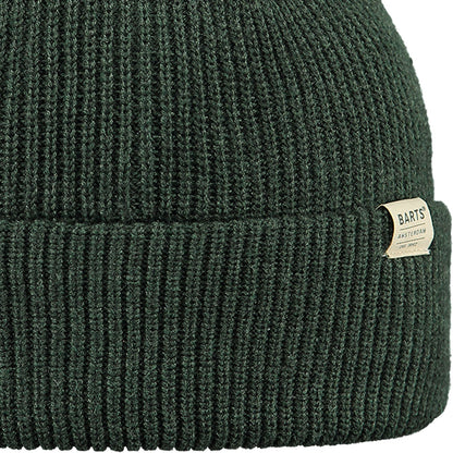 Barts Mens Stonel Stretchy Cuffed Beanie Hat