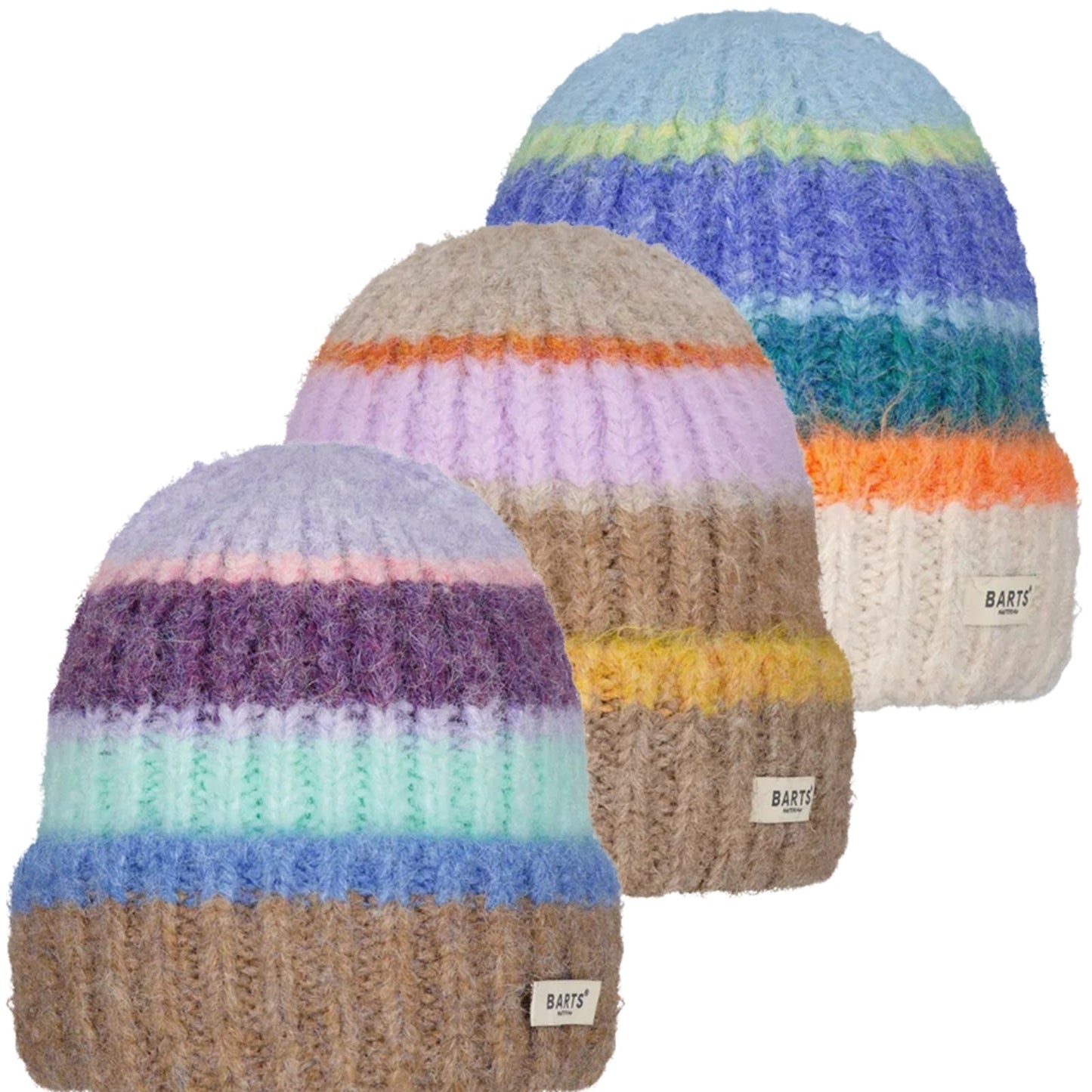 Barts Womens Haputale Colorful Stripes Beanie