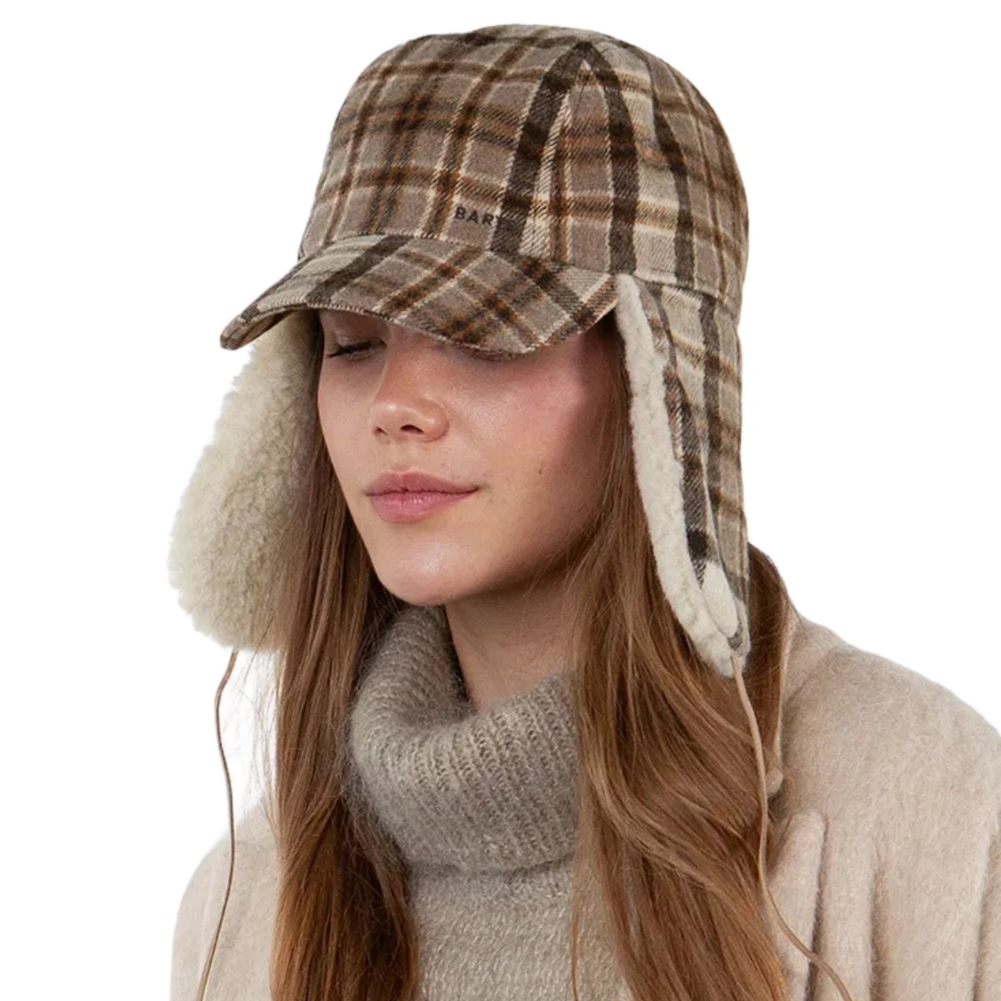 Barts Womens Sunnaha Faux Fur Ear Flaps Baseball Cap
