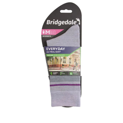 Bridgedale Womens Liner Base Layer Merino Performance Boot Socks