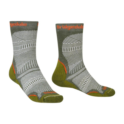 Bridgedale Mens Hike Ultralight T2 Coolmax Performance Original Boot Socks