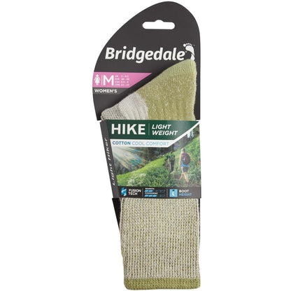 Bridgedale Mens Hike Lightweight Coolmax Comfort Walking Socks - Indigo