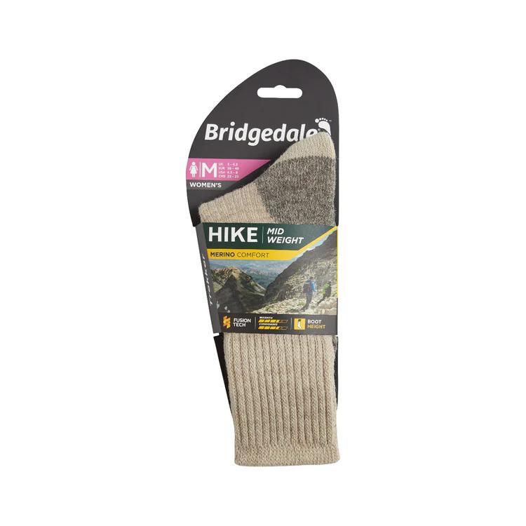 Bridgedale Womens Hike Midweight Merino Performance Walking Socks