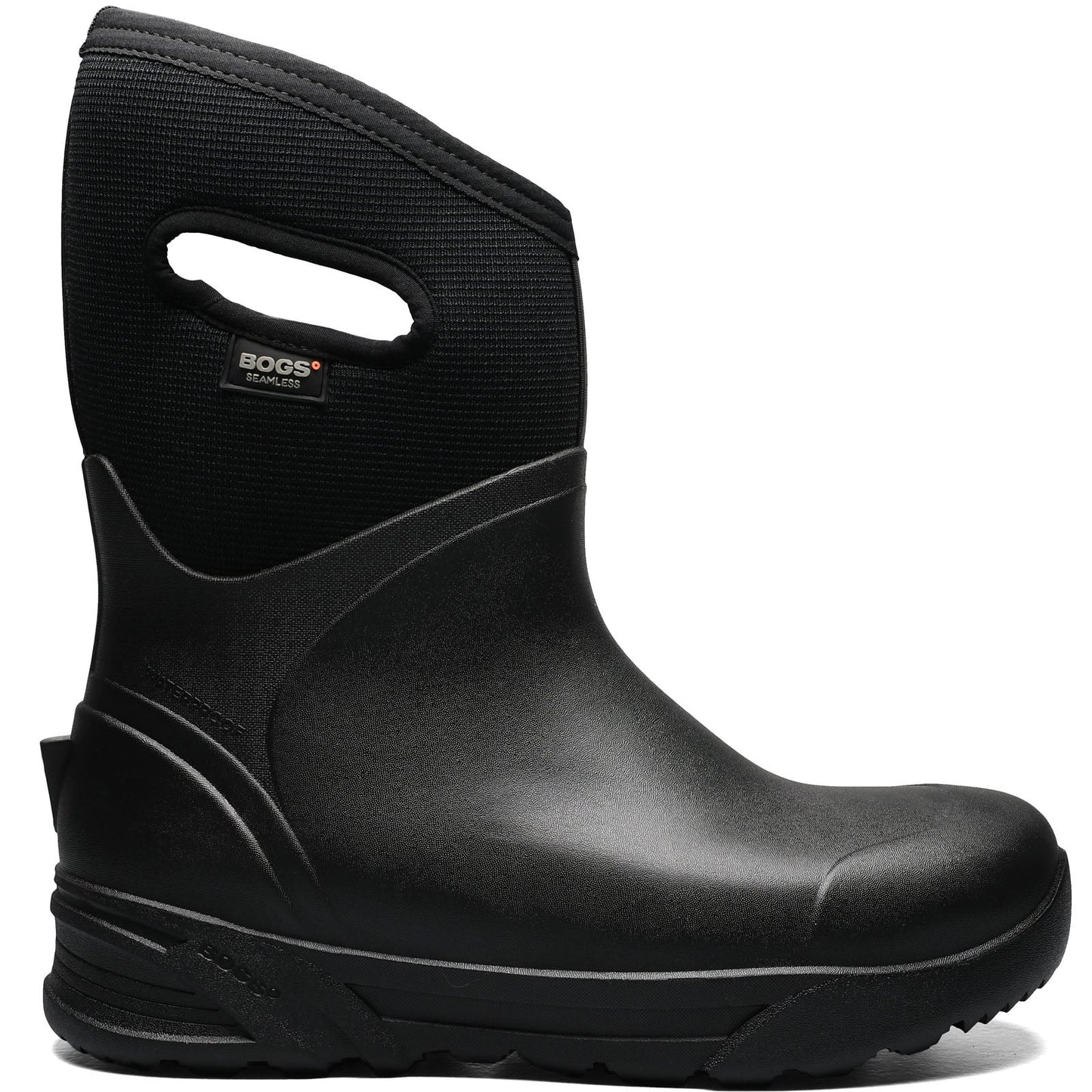 BOGS Mens Bozeman Mid Rise Wellington Boots Wellies - Black