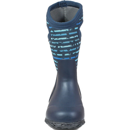 BOGS Kids York Spot Insulated Waterproof Wellies - Blue