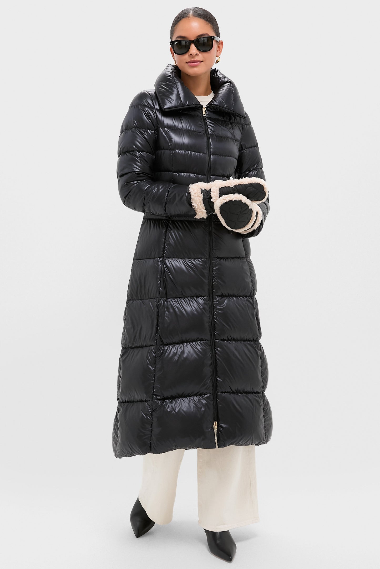 Black Marnie Waterproof Mittens