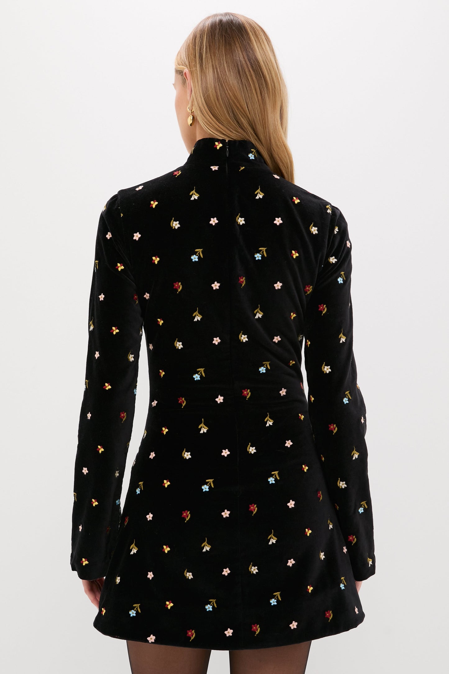 Black Onyx Romy Bouquet Dress