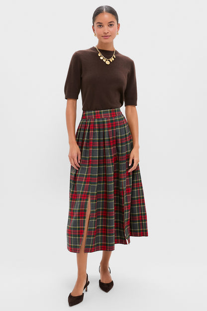 Bemelmans Plaid Dominic Skirt