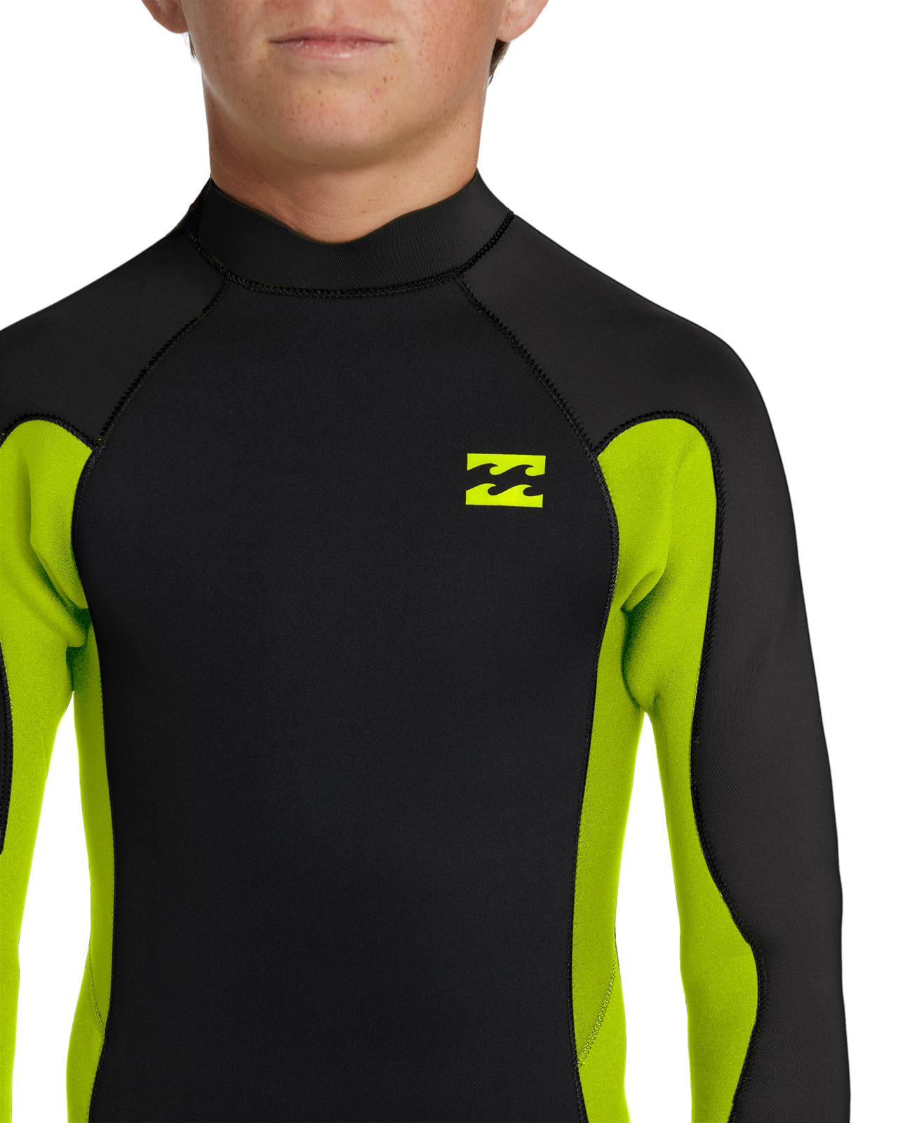 Billabong Kids 4/3mm Foil Back Zip Long Sleeve Full Length Wetsuit