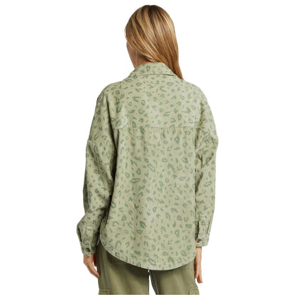 Billabong Womens Stoked On You Long Sleeve Corduroy Shirt