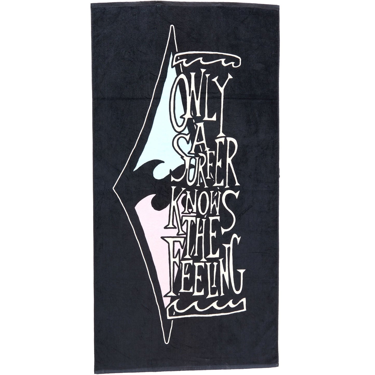 Billabong Waves Graphic Print Beach Towel