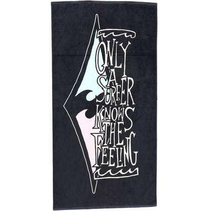 Billabong Waves Graphic Print Beach Towel