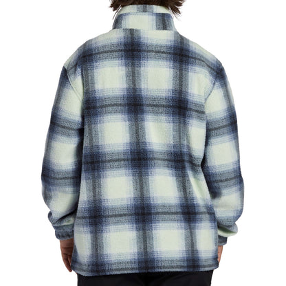 Billabong Mens Boundary Half Zip Mock Neck Fleece