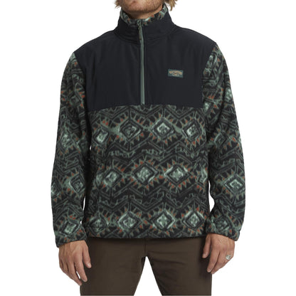 Billabong Mens Boundary Re-issue Half Zip Polar Fleece