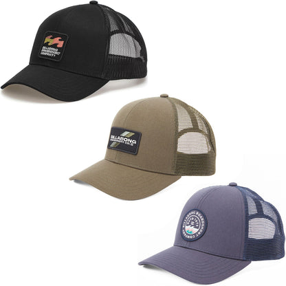 Billabong Mens Walled Mesh Snapback Trucker Cap