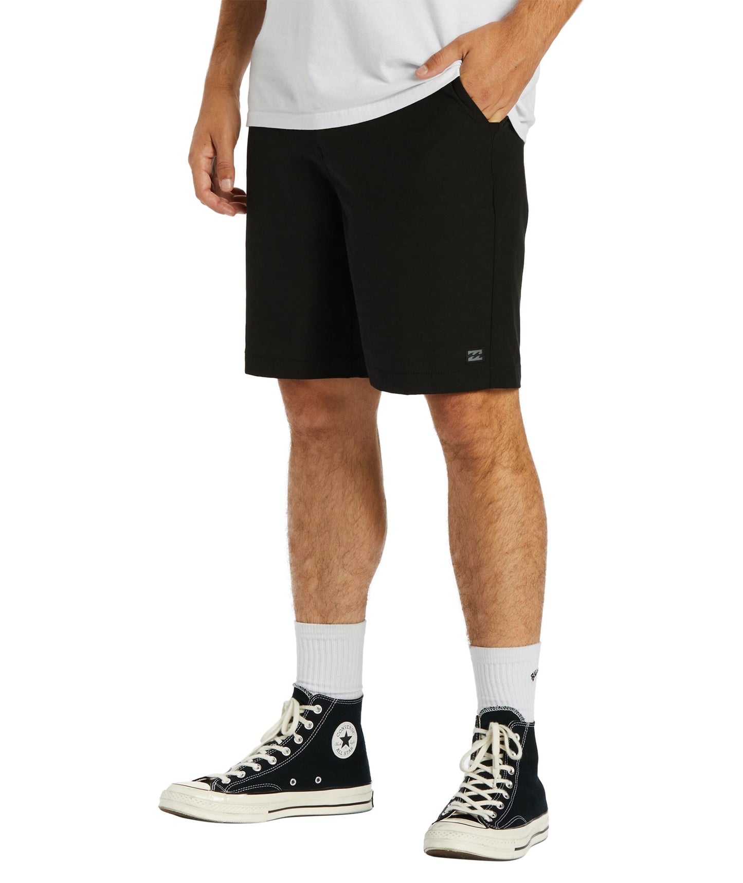 Billabong Mens Crossfire Solid 20" Submersible Walk Shorts