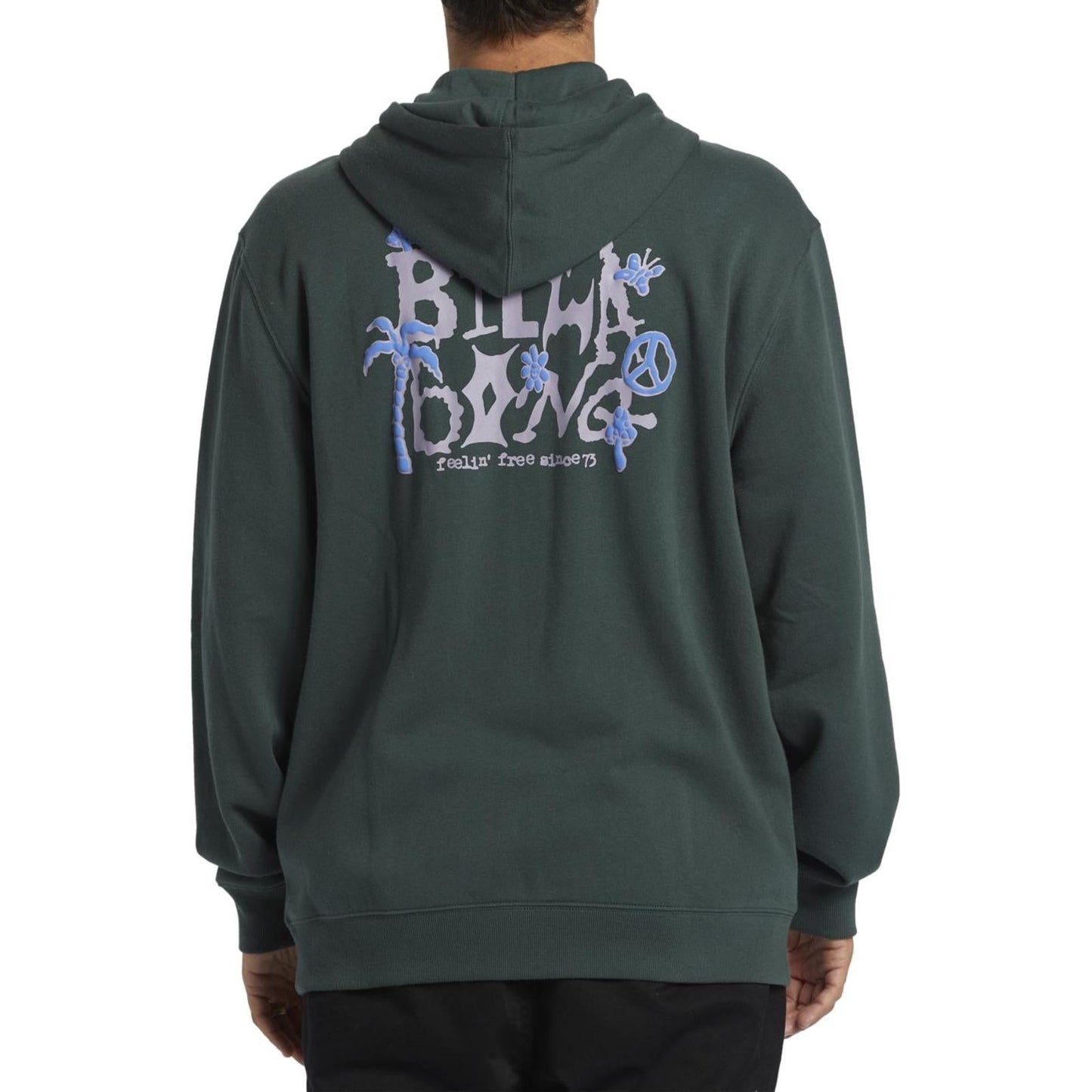 Billabong Mens Short Sands Zip Up Hoodie