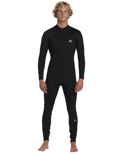Billabong Mens 3/2mm Foil Back Zip Long Sleeve Wetsuit