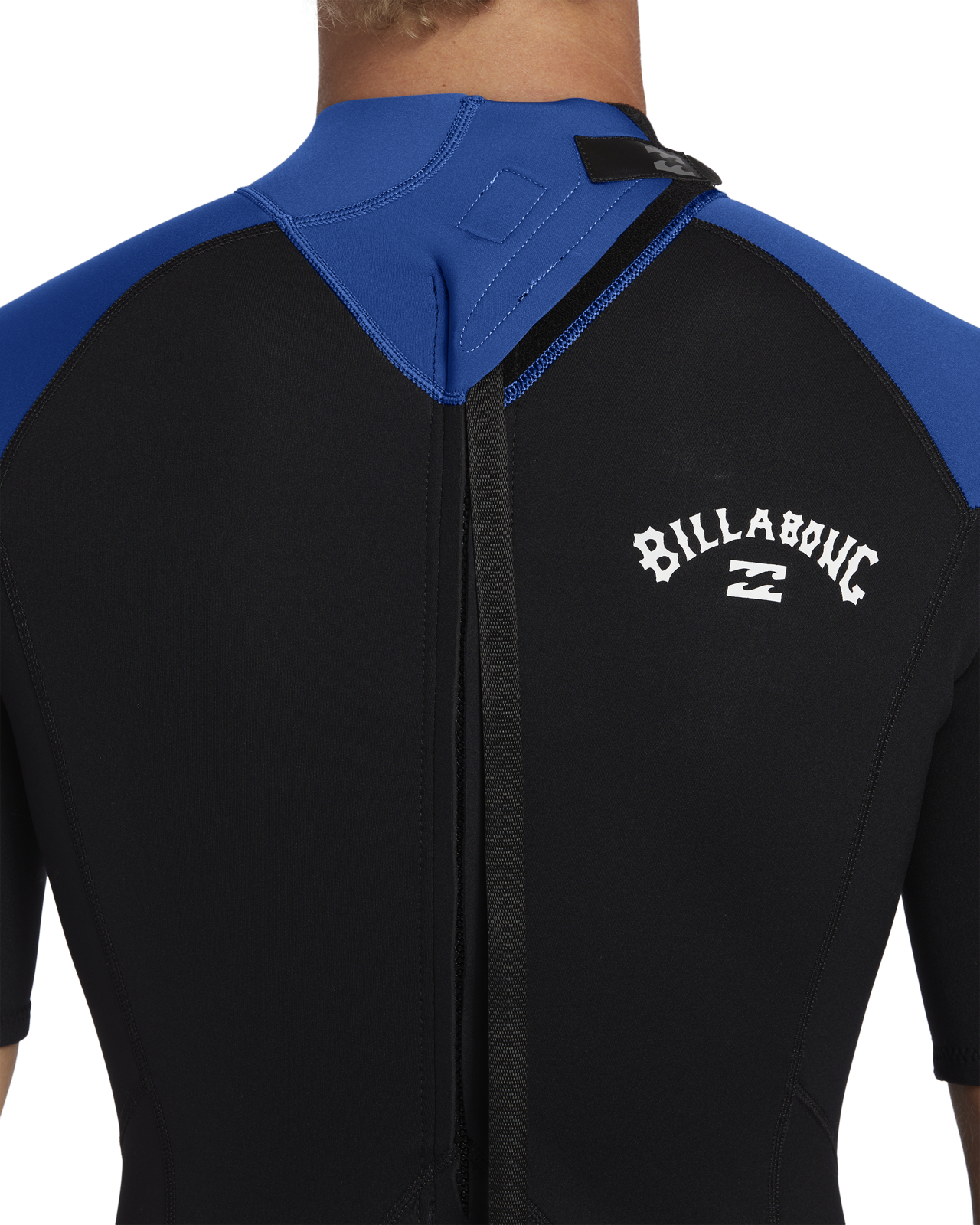Billabong Mens 2mm Foil Back Zip Short Sleeve Wetsuit