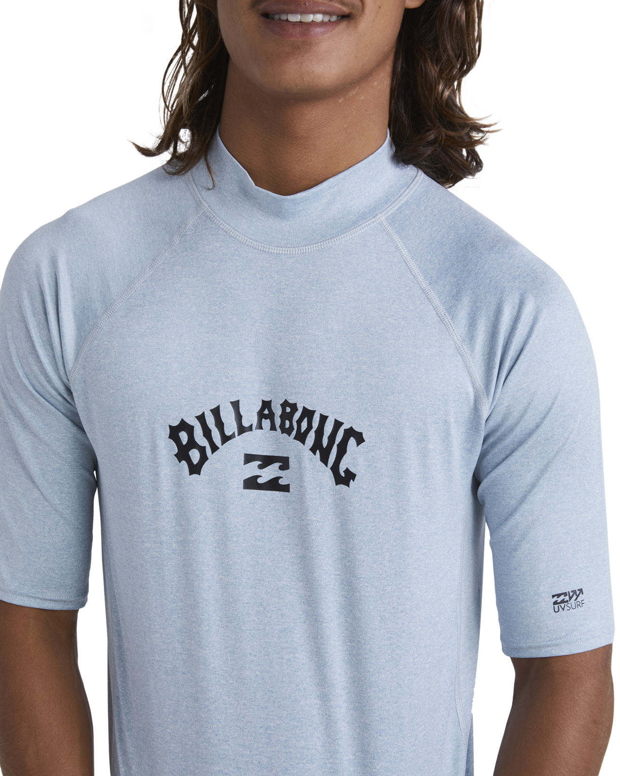 Billabong Mens Arch Wave Short Sleeve UPF 50 Surf Rash Vest