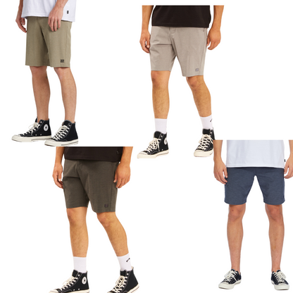 Billabong Mens Crossfire Mid Submersible Quick Dry Shorts