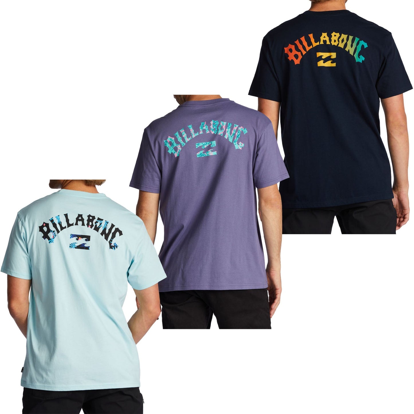 Billabong Mens Arch Fill Short Sleeve Cotton T-Shirt Top Tee