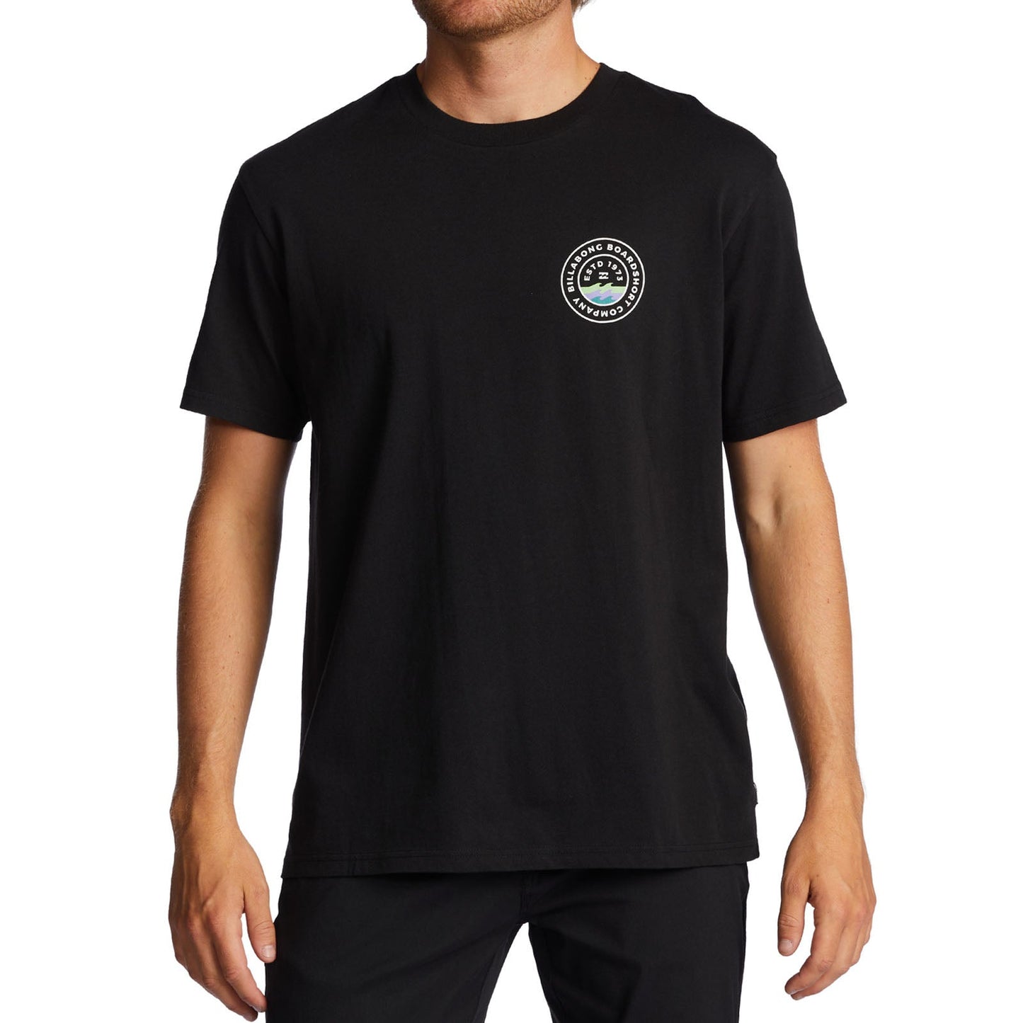 Billabong Mens Walled Short Sleeve Cotton T-Shirt Top Tee