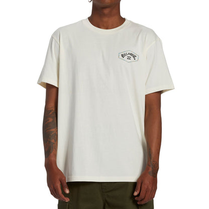 Billabong Mens Exit Arch Crew Neck Cotton T-Shirt