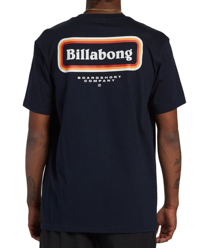 Billabong Mens Walled Short Sleeve T-Shirt