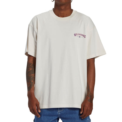 Billabong Mens Arch Team Crew Neck Cotton T-Shirt